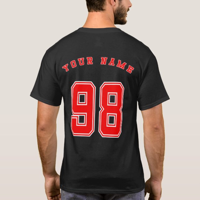 Class of 98 Front/Back with Name T-Shirt (Back)