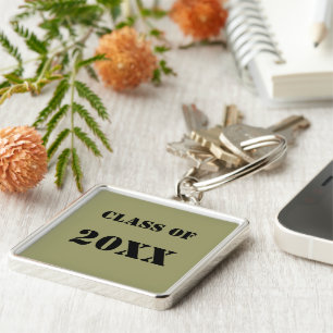 Class of Add Current Year or Class Reunion Year Key Ring