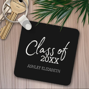 Class of ADD YOUR YEAR Graduation Party Key Ring