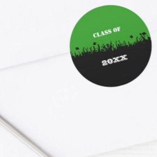 Class of Any Colour Match School Colours Classic Round Sticker