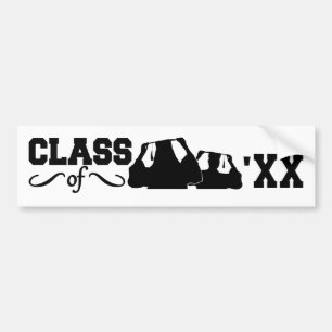 Class of ANY year custom bumpersticker Bumper Sticker