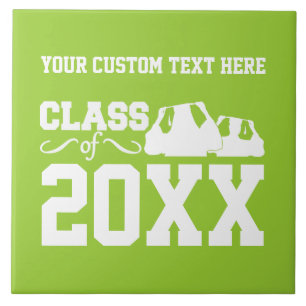 Class of ANY year custom ceramic tile