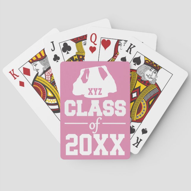 Class of ANY year custom playing cards (Back)
