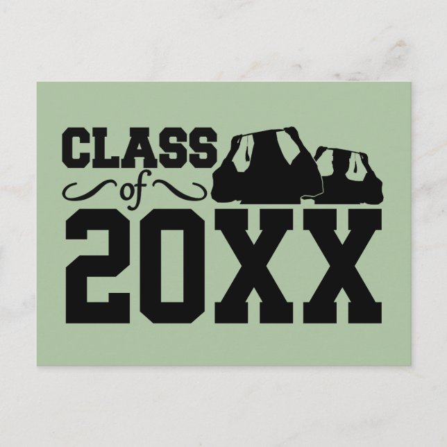 Class of ANY year custom postcards (Front)