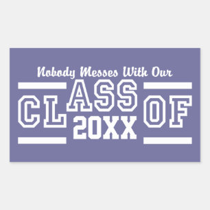 Class of ANY Year custom stickers