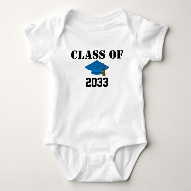 Class of: Baby Grad Shirt (Front)