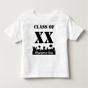 Class of Change to Desired Year Kindergarten Grad  Toddler T-Shirt