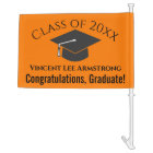 Class of Congratulations Graduate Orange & Black