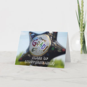 CLASS OF (CUSTOMIZABLE) graduation card