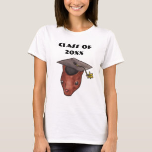 Class of Graduation Celebration Woodland Squirrel T-Shirt