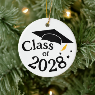 Class of Graduation Ceramic Ornament