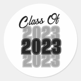 Class of Graduation Classic Round Sticker