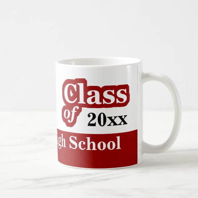 class of Graduation Coffee Mug (Right)
