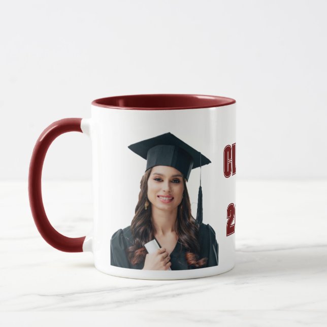  Class Of, Graduation Photo Mug (Left)
