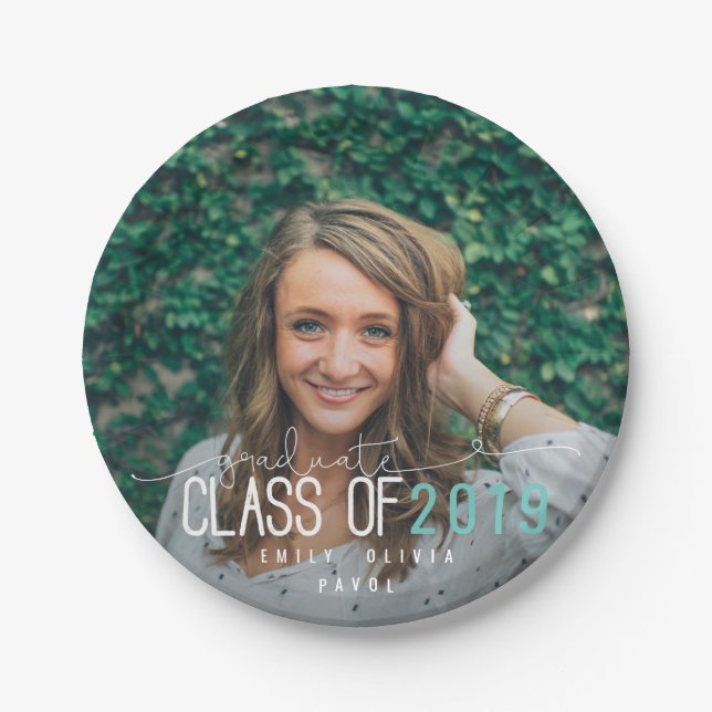 CLASS OF ... PAPER PLATE (Front)