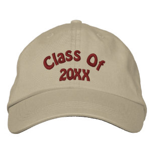 Class Of Personalised Graduation  Embroidered Hat