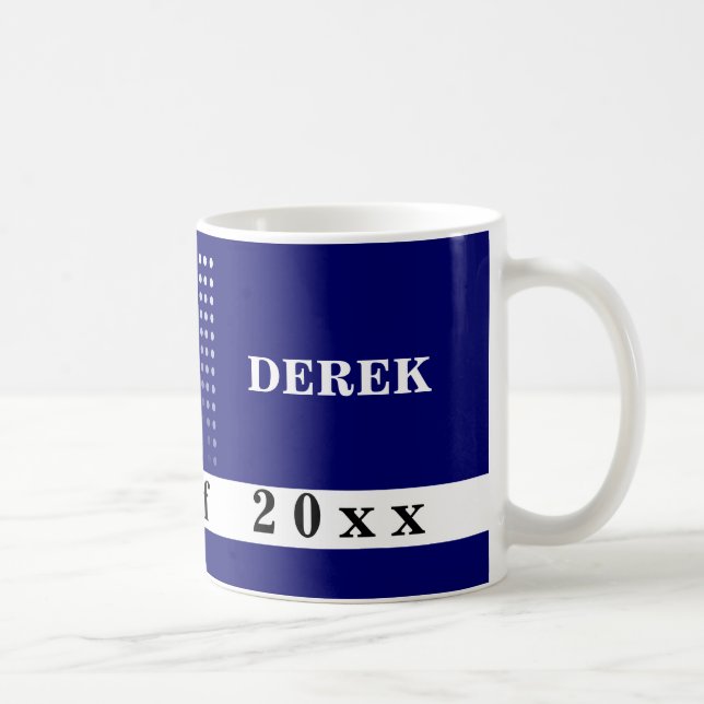 Class of  Personalised Graduation Mugs (Right)