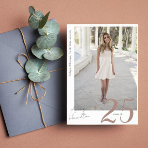 Class of Script Graduate Card 5 Photos