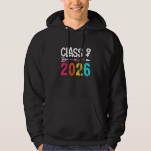 Class Of Senior 2026 Graduate  Graduation Men Wome Hoodie