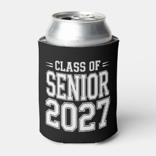 Class Of Senior 2027 Graduation Proud Graduate Can Cooler