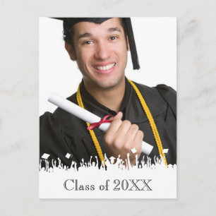 Class of Senior Graduation Invitation Postcard