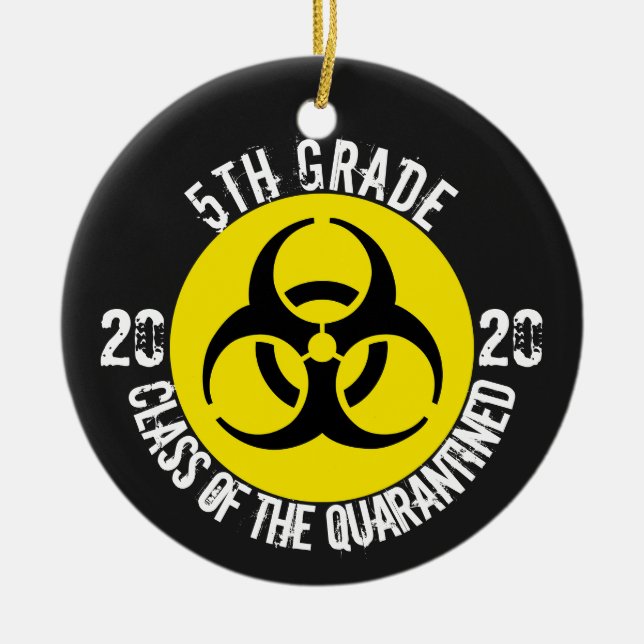 Class of the Quarantined Ornament (Front)