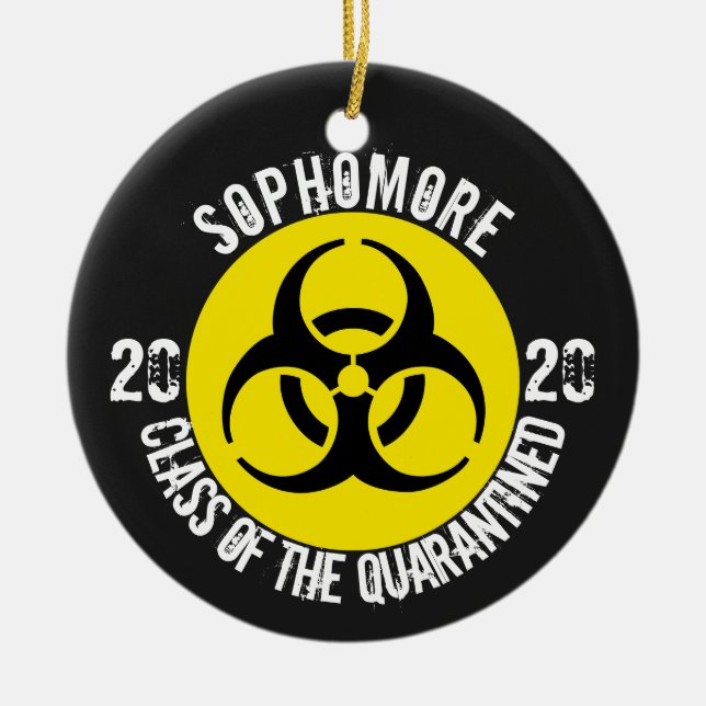 Class of the Quarantined Ornament (Front)