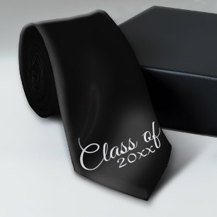 Class of with Custom Year and High School Tie