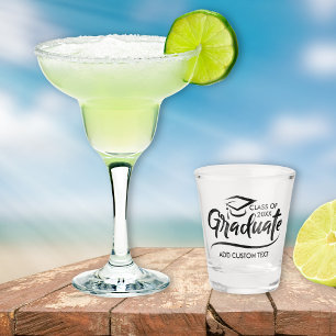 Class of Year 2019 Party Gift Custom Graduation Shot Glass