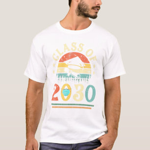 Class Of Year 2030 For Men Women Graduation Senior T-Shirt