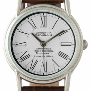 Class of Year with Name and School Watch