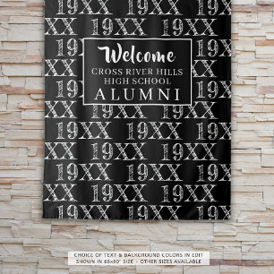 Class Reunion Class Year Backdrop Photo Prop Tapestry