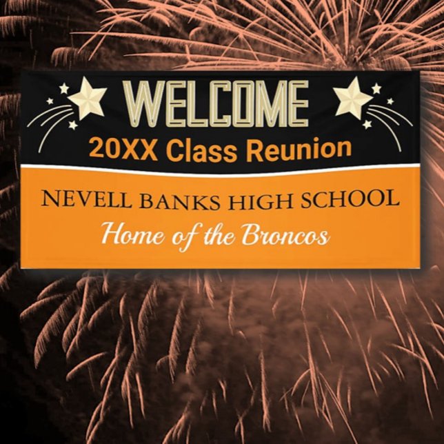 Class Reunion Decor! CUSTOM Reunion banner (Creator Uploaded)