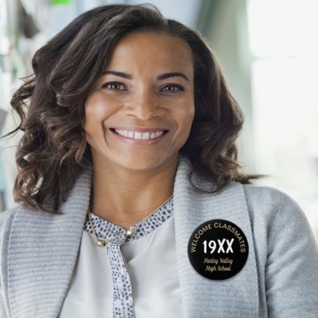 Class Reunion fun! Custom reunion button (Creator Uploaded)