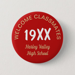 Class Reunion fun! Custom reunion button