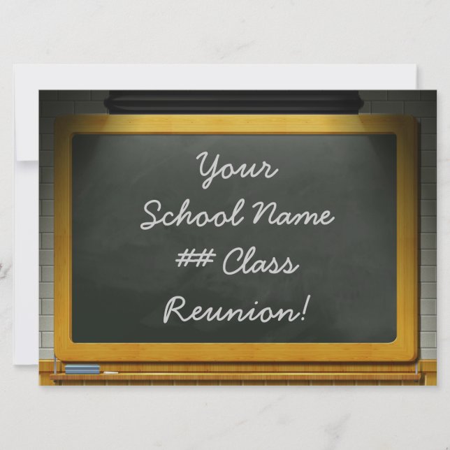 Class Reunion Invitation (Front)