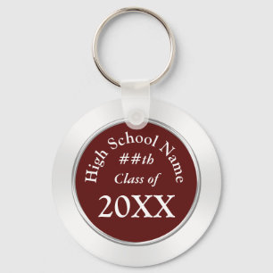 Class Reunion Keychains in Your Colours and Text