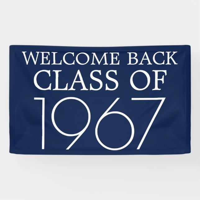 Class Reunion | Welcome Back Banner (Horizontal)