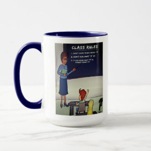 Class Rules Large Mug