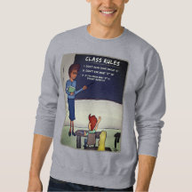 Class Rules Men's Grey Sweatshirt