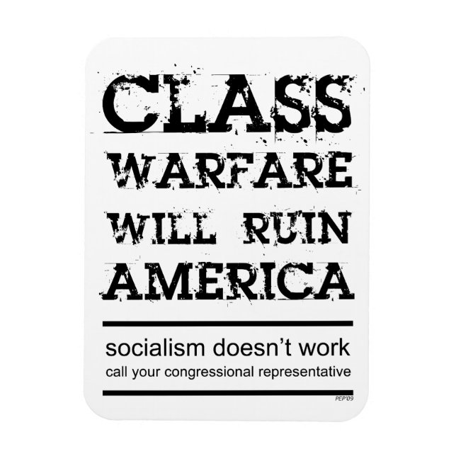 Class Warfare Magnet (Vertical)