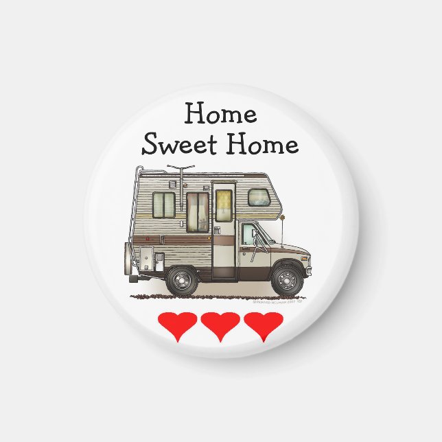 ClassC Camper RV Magnets (Front)