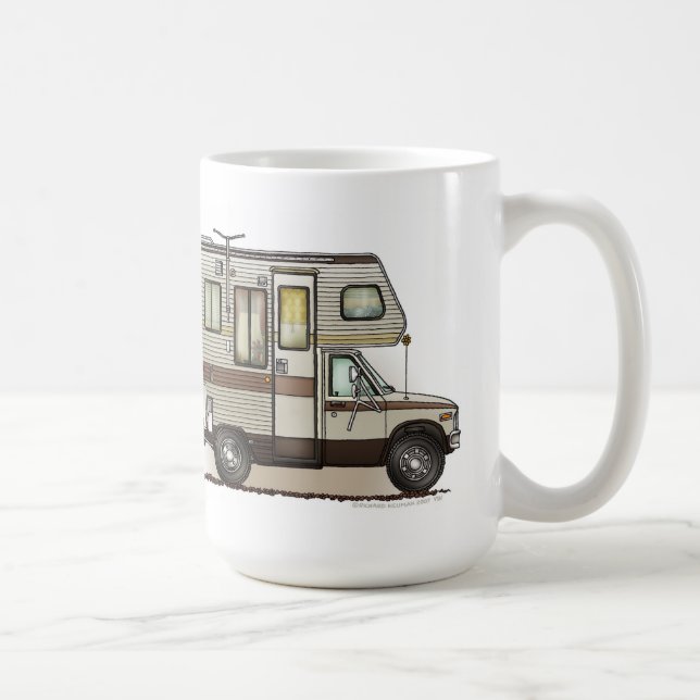 ClassC Camper RV Magnets Coffee Mug (Right)