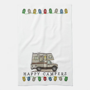ClassC Camper RV Magnets Tea Towel