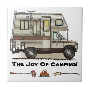 ClassC Camper RV Magnets Tile