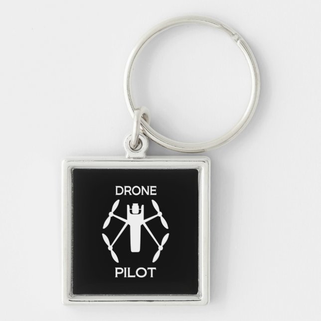 Classes Drone Pilot Key Ring (Front)