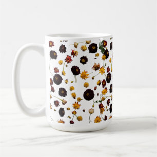 Classic 15 oz Mug with Floral Explosion Design
