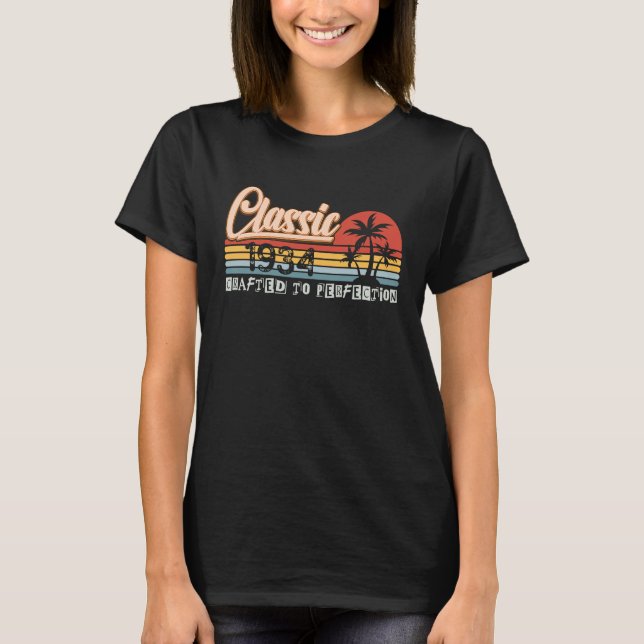 Classic 1934 Crafted To Perfection T-Shirt (Front)