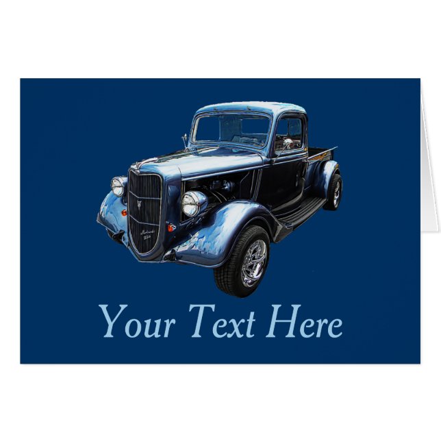 Classic 1937 Famous American Make Pickup (Front Horizontal)