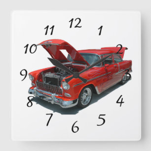 Classic 1950's Era Chevrolet Belair clock